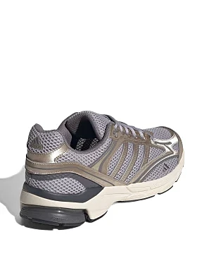 Жіночі кросівки Adidas SPIRITAIN 2000 сірі з екошкіри