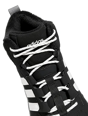 Чоловічі черевики Adidas HOOPS 4.0 MID WINTERIZED чорні з екошкіри - фото 5 - Miraton