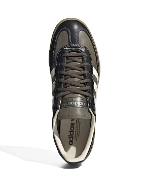 Мужские кеды Adidas HANDBALL SPEZIAL коричневые кожаные - фото 1 - Miraton