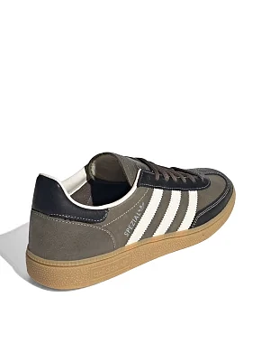 Мужские кеды Adidas HANDBALL SPEZIAL коричневые кожаные - фото 3 - Miraton