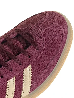 Женские кеды Adidas HANDBALL SPEZIAL W бордовые кожаные - фото 6 - Miraton