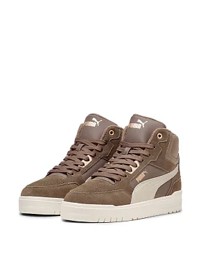 Черевики PUMA Karmen II Idol Mid WTR молочні синтетичні - фото 2 - Miraton
