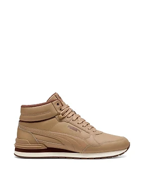 Чоловічі черевики PUMA ST Runner v4 Mid зелені синтетичні - фото  - Miraton