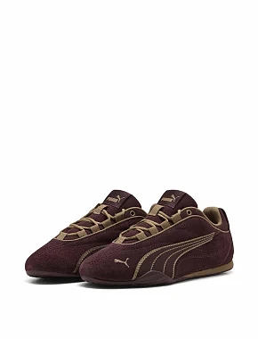Кросівки жіночі PUMA CATCH SOLEIL SD коричневі шкіряні - фото 1 - Miraton