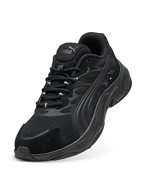 Мужские кроссовки PUMA INSPHERE черные текстильные - фото 4 - Miraton