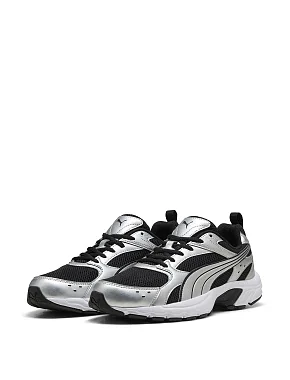 Жіночі кросівки PUMA Milenio Tech LT срібні текстильні - фото 2 - Miraton