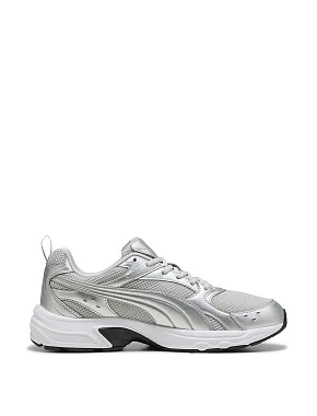 Жіночі кросівки PUMA Milenio Tech LT срібні текстильні - фото  - Miraton