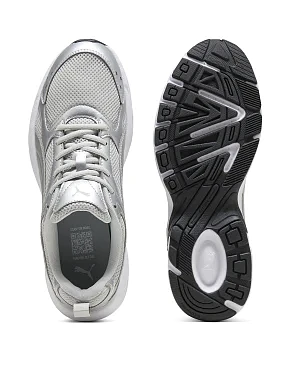 Жіночі кросівки PUMA Milenio Tech LT срібні текстильні - фото 1 - Miraton