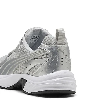 Жіночі кросівки PUMA Milenio Tech LT срібні текстильні - фото 3 - Miraton