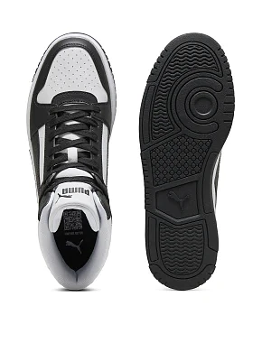 Жіночі черевики PUMA Rebound Slam Mid чорні синтетичні - фото 1 - Miraton
