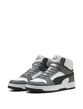 Унісекс черевики PUMA Rebound Slam Mid сірі синтетичні - фото 2 - Miraton