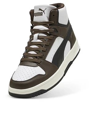 Жіночі черевики PUMA Rebound Slam Mid коричневі синтетичні - фото 4 - Miraton