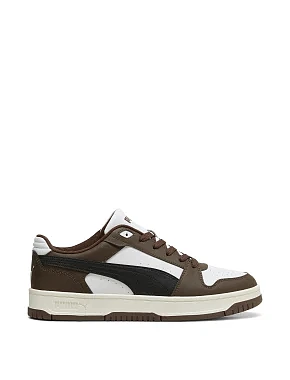Женские кеды PUMA Rebound Slam Lo коричневые синтетические - фото  - Miraton