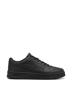 Унисекс кеды PUMA Rebound Slam Lo черные синтетические - фото  - Miraton
