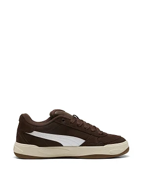 Женские кеды PUMA Park Lifestyle II SD коричневые кожаные - фото 5 - Miraton