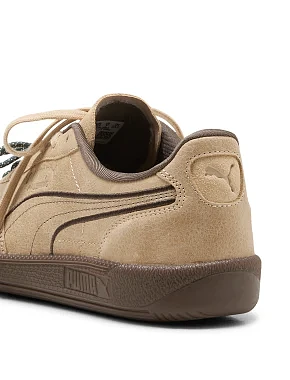 Жіночі кеди PUMA Palermo Dress-Up Wns бежеві шкіряні - фото 3 - Miraton