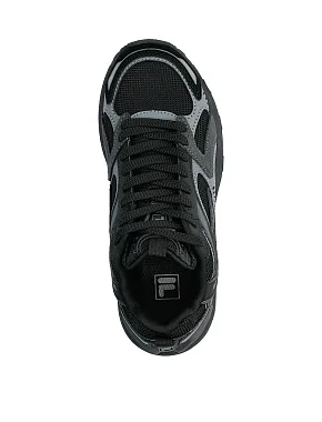 Чоловічі кросівки FILA TACTRON чорні з екошкіри - фото 1 - Miraton