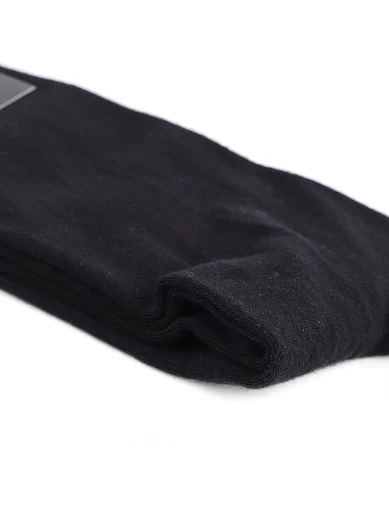 Мужские носки высокие MIRATON бамбуковые черные - фото 2 - Miraton