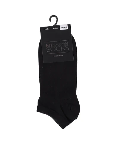 Мужские носки MIRATON бамбуковые черные - фото 1 - Miraton