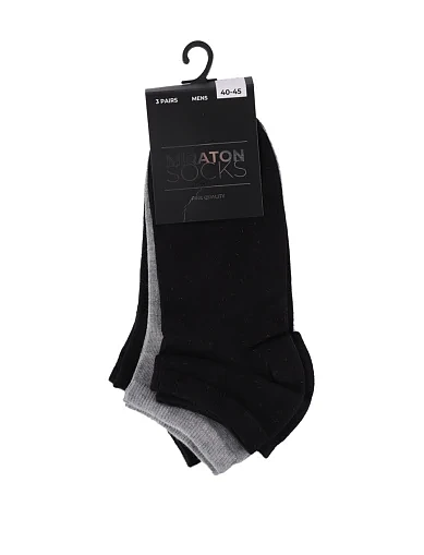 Мужские носки MIRATON бамбуковые черные - фото 1 - Miraton