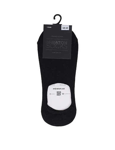 Мужские следы MIRATON хлопковые черные - фото 1 - Miraton