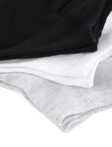 Женские носки MIRATON хлопковые белые - фото 2 - Miraton