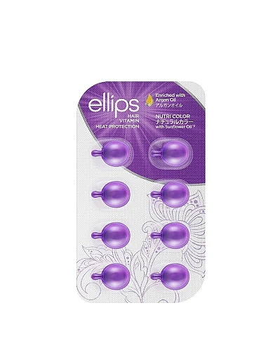 Вітаміни для волосся "Сяйво кольору"(0058 Сяйво кольору (8x1мл)) - фото 1 - Miraton