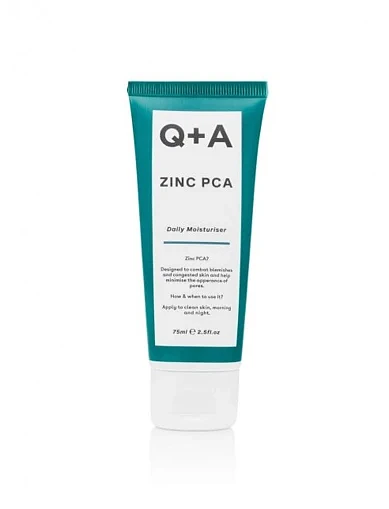 Зволожуючий крем для обличчя Q+A Zinc PCA Daily Moisturiser, 75ml - фото 1 - Miraton