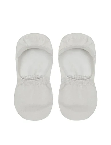 Женские следы Legs SNEAKER COTTON HIGH серые, 2 пары - фото 1 - Miraton