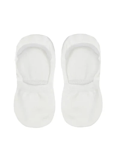 Женские следы Legs SNEAKER COTTON HIGH молочные, 2 пары - фото 1 - Miraton