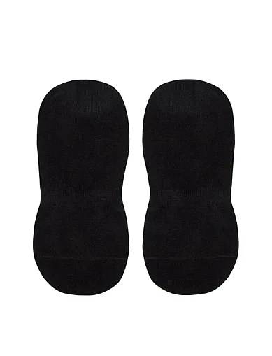 Женские следы Legs SNEAKER COTTON HIGH черные, 2 пары - фото 2 - Miraton