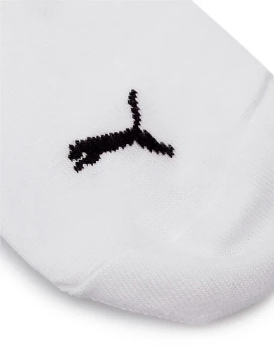 Мужские спортивные носки PUMA хлопковые белые - фото 2 - Miraton