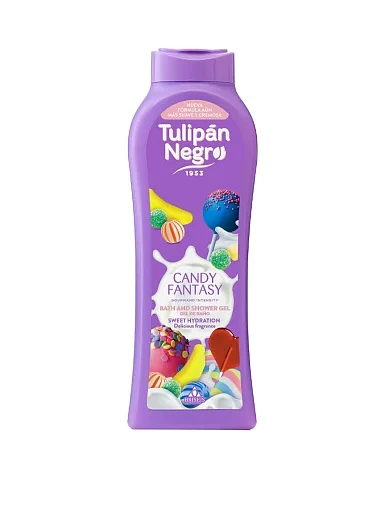 Гель для душа TULIPAN NEGRO Сладкие фантазии, 650 мл - фото 1 - Miraton