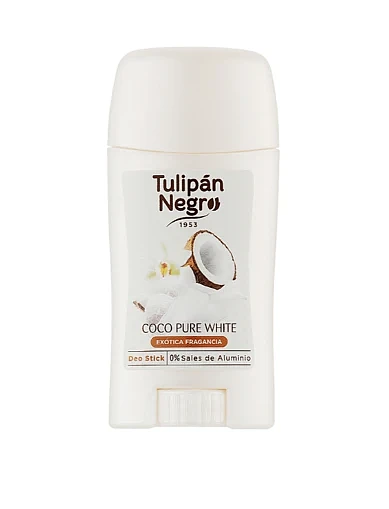 Дезодорант-стик TULIPAN NEGRO GOURMAND Белый кокос, 50 мл - фото 1 - Miraton
