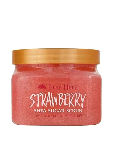 Скраб для тела Tree Hut Strawberry Sugar Scrub 510g - фото 1 - Miraton