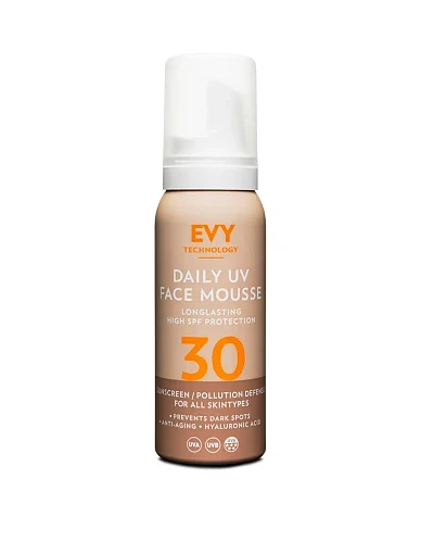 Захсний мус для обличчя EVY Technology Daily UV Face Mousse SPF 30 75 ml(Щоденний захсний мус для обличчя EVY Technology Da) - фото 1 - Miraton