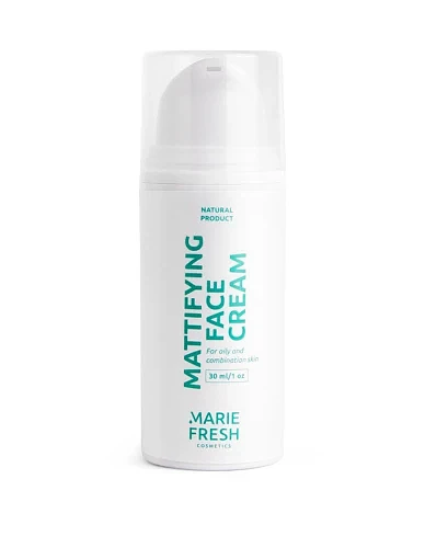 Матирующий крем с салициловой кислотой для жирной и комбинированной кожи 30 мл (Базовый уход для жир - фото 1 - Miraton