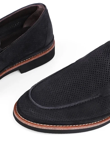 Чоловічі туфлі Miguel Miratez замшеві сірі - фото 5 - Miraton