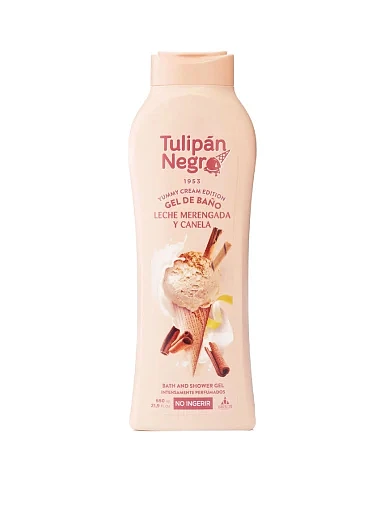 Гель для душа TULIPAN NEGRO Молочное безе 650 мл - фото 1 - Miraton