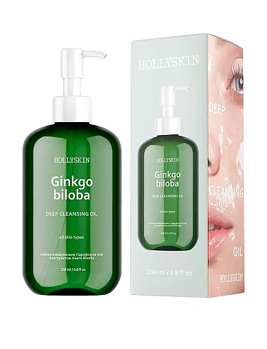 Глубоко очищающее гидрофильное масло с экстрактом гинкго билоба 200мл - фото 1 - Miraton