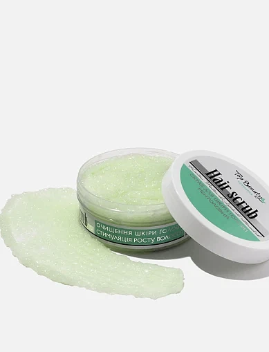 Скраб для шкіри голови Hair scrub ментоловий, 250 мл(Скраб для шкіри голови Hair scrub ментоловий 250 м) - фото 1 - Miraton