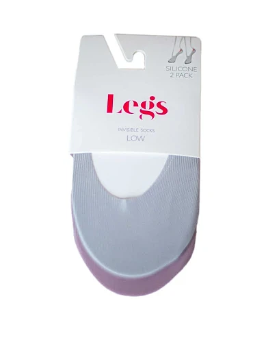 Следы женские из микрофибры розовые 2 шт. - фото 1 - Miraton