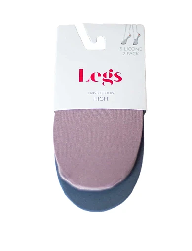 Следы женские сетчатые розовые 2 шт. - фото 1 - Miraton