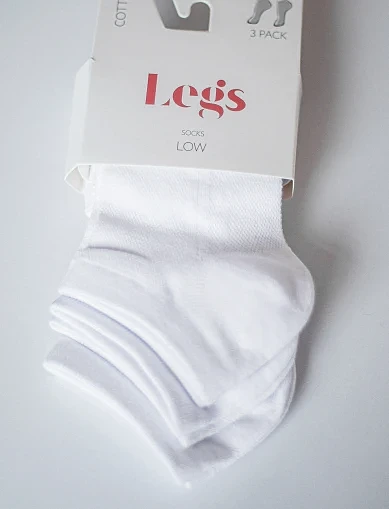 Шкарпетки Legs(8 Socks Cotton Mesh Low 3 пар) - фото 4 - Miraton