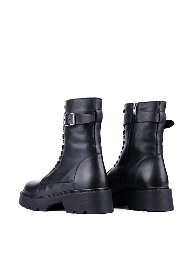 Жіночі черевики Attizzare шкіряні чорні (018 8396 K) - фото 4 - Miraton