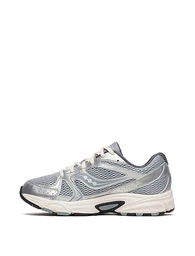 Жіночі кросівки Saucony RIDE MILLENNIUM зі штучної шкіри срібного кольору (S60812-8) - фото 2 - Miraton