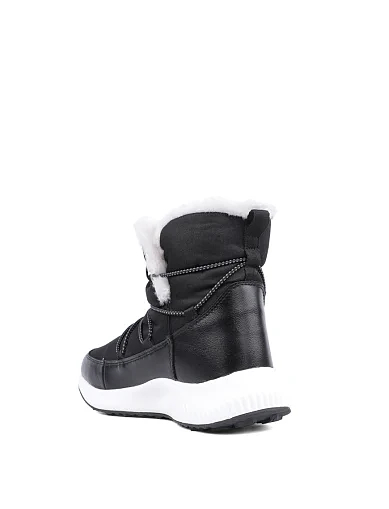 Жіночі черевики CMP SHERATAN WMN SNOW BOOTS WP тканинні чорні з підкладкою зі штучного хутра (30Q4576-U901) - фото 3 - Miraton