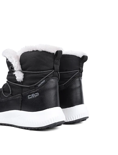 Жіночі черевики CMP SHERATAN WMN SNOW BOOTS WP тканинні чорні з підкладкою зі штучного хутра (30Q4576-U901) - фото 6 - Miraton