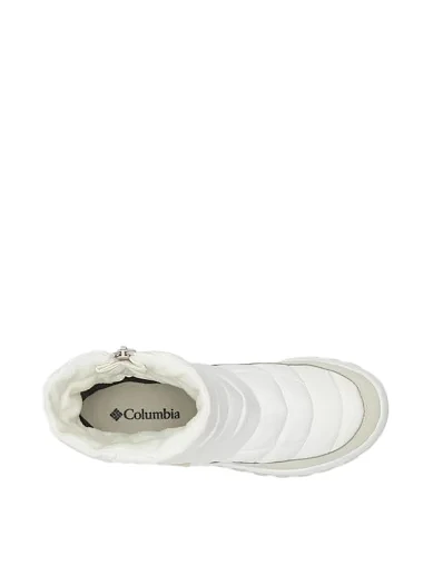 Женские ботинки Columbia Snowtrot тканевые бежевые с подкладкой из искусственного меха - фото 5 - Miraton