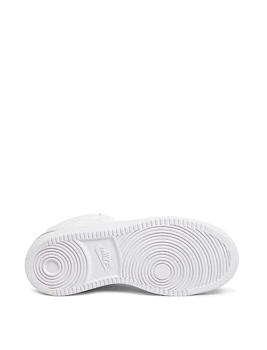 Жіночі кеди Nike Court Vision Mid з екошкіри білі (CD5436-100) - фото 4 - Miraton